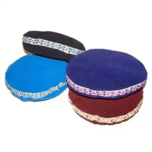 Singing Bowl Velvet Cushion – 7cm | www.artisangoods.co.uk 4