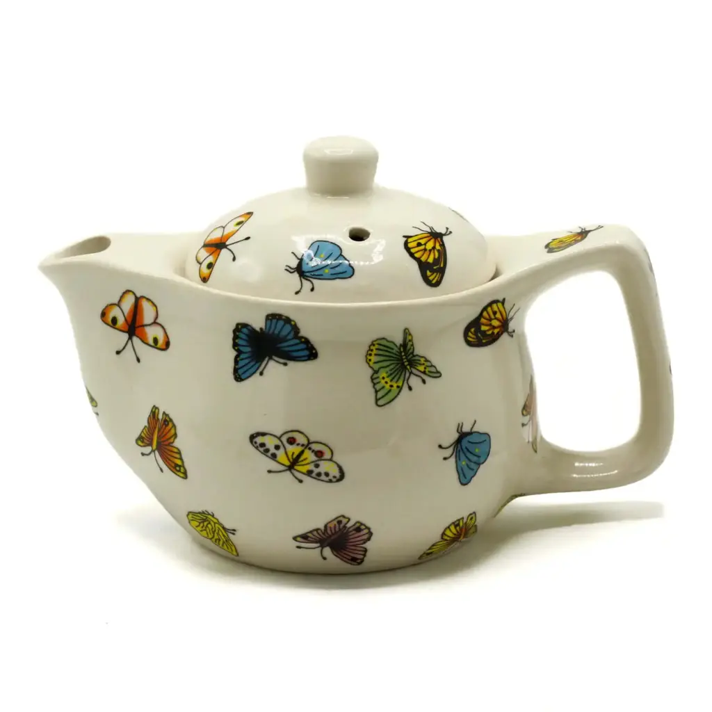 Small Herbal Teapot – Butterflies | www.artisangoods.co.uk Small Herbal Teapot – Butterflies | www.artisangoods.co.uk