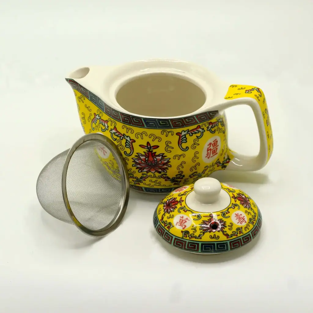 Small Herbal Teapot – Long Life Oriental Design | www.artisangoods.co.uk 2 Small Herbal Teapot – Long Life Oriental Design | www.artisangoods.co.uk 2