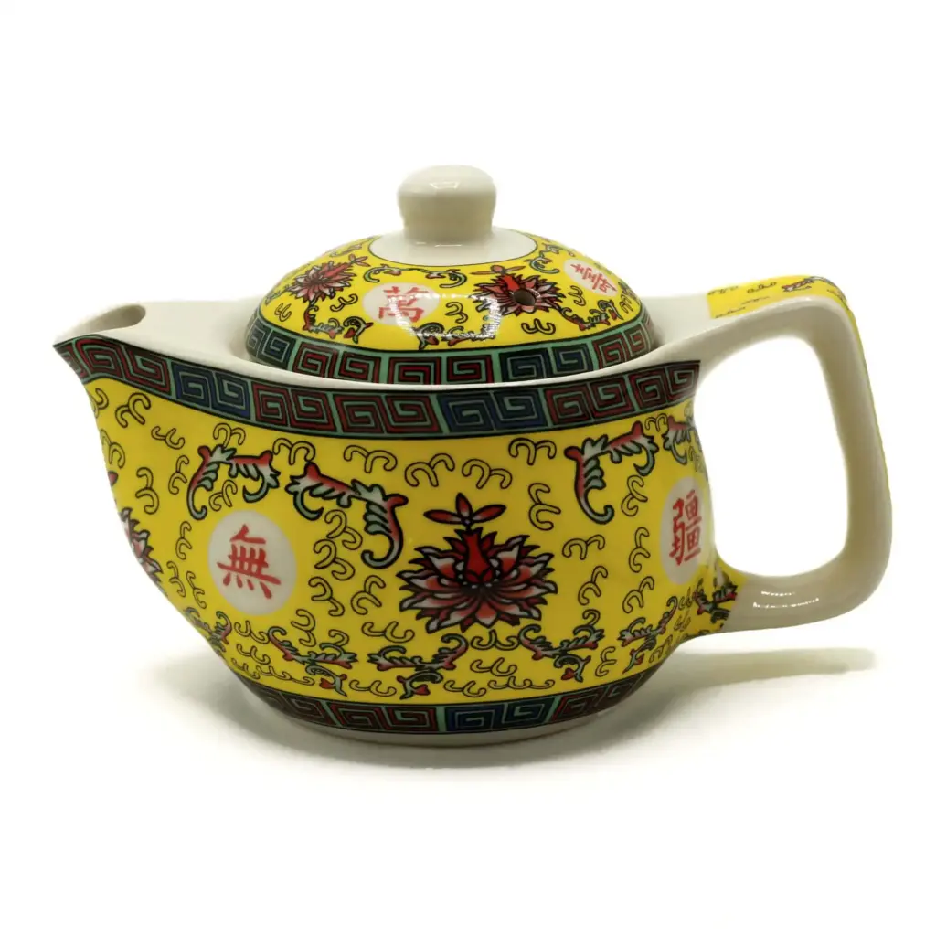 Small Herbal Teapot – Long Life Oriental Design | www.artisangoods.co.uk Small Herbal Teapot – Long Life Oriental Design | www.artisangoods.co.uk