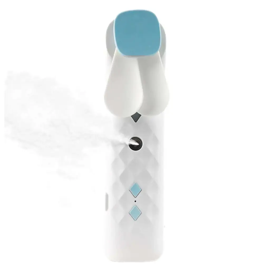 White Nano Mist Face Fan & Spray – USB chargable | www.artisangoods.co.uk White Nano Mist Face Fan & Spray – USB chargable | www.artisangoods.co.uk