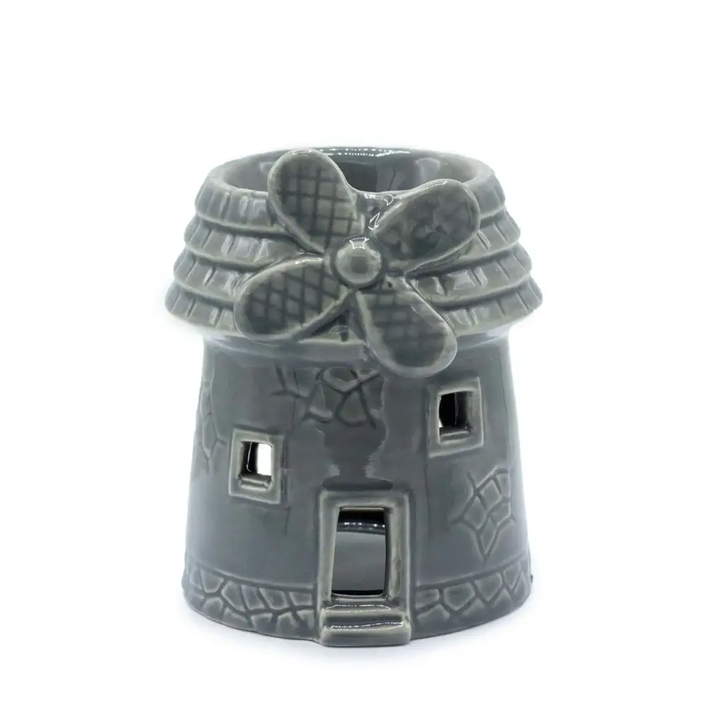Windmill Oil Burner – Grey | www.artisangoods.co.uk