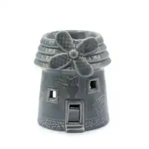 Windmill Oil Burner – Grey | www.artisangoods.co.uk 1