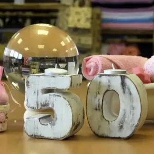 Wooden Birthday Numbers – No.5 | www.artisangoods.co.uk 2