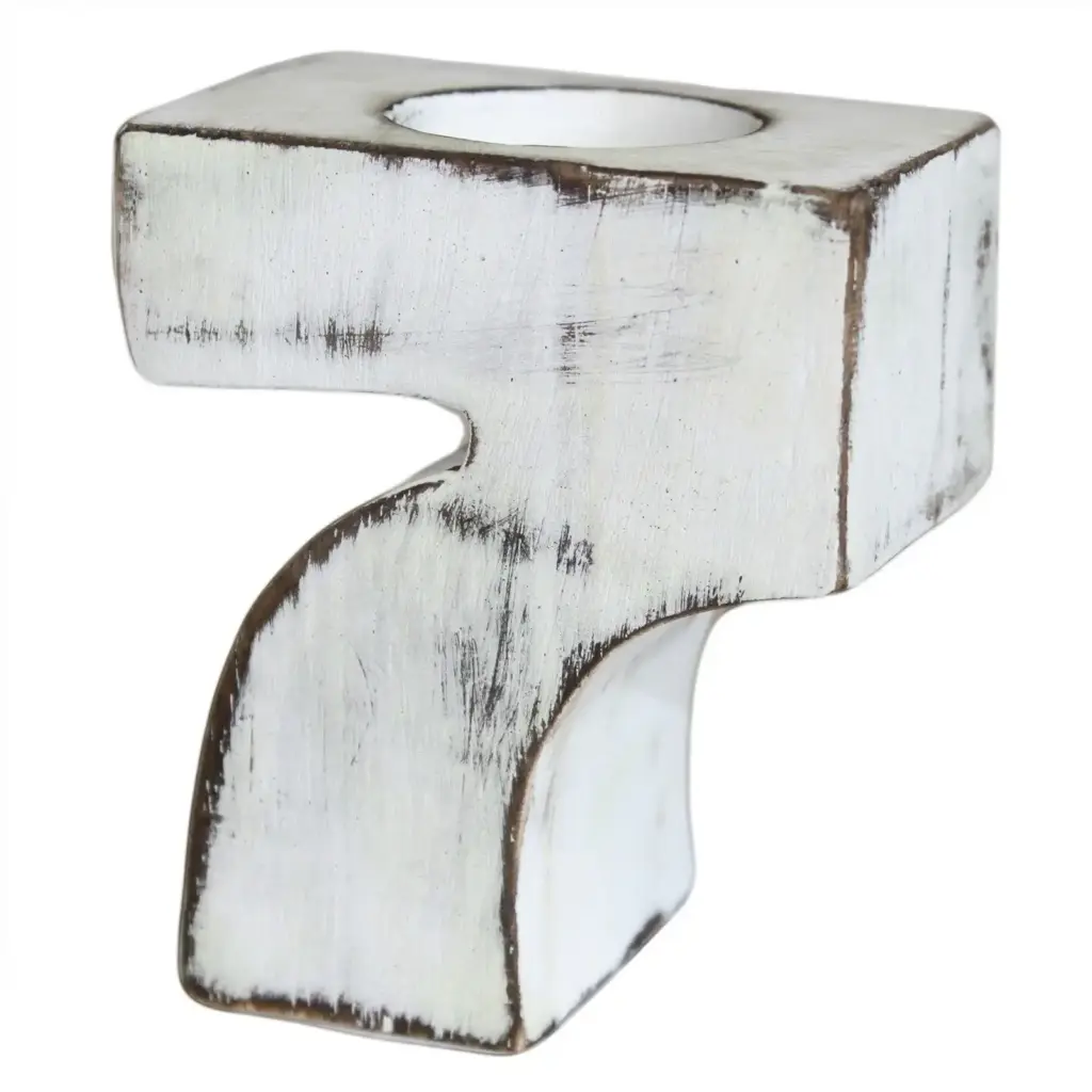 Wooden Birthday Numbers – No.7 | www.artisangoods.co.uk