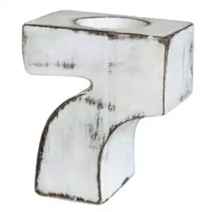 Wooden Birthday Numbers – No.7 | www.artisangoods.co.uk 1