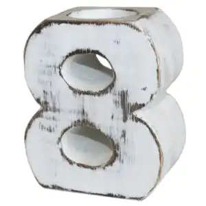 Wooden Birthday Numbers – No.8 | www.artisangoods.co.uk 1