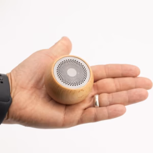 Wooden Mandela Effect Mini Speaker | www.artisangoods.co.uk 3