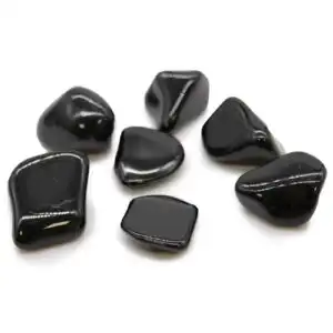XL Tumble Stones – Black Tourmaline | www.artisangoods.co.uk 1