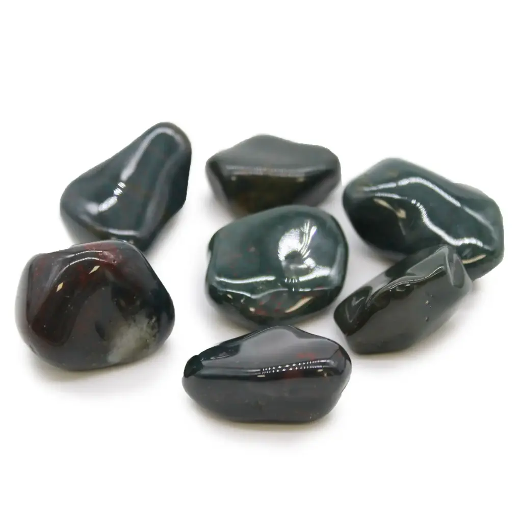 XL Tumble Stones – Bloodstone | www.artisangoods.co.uk