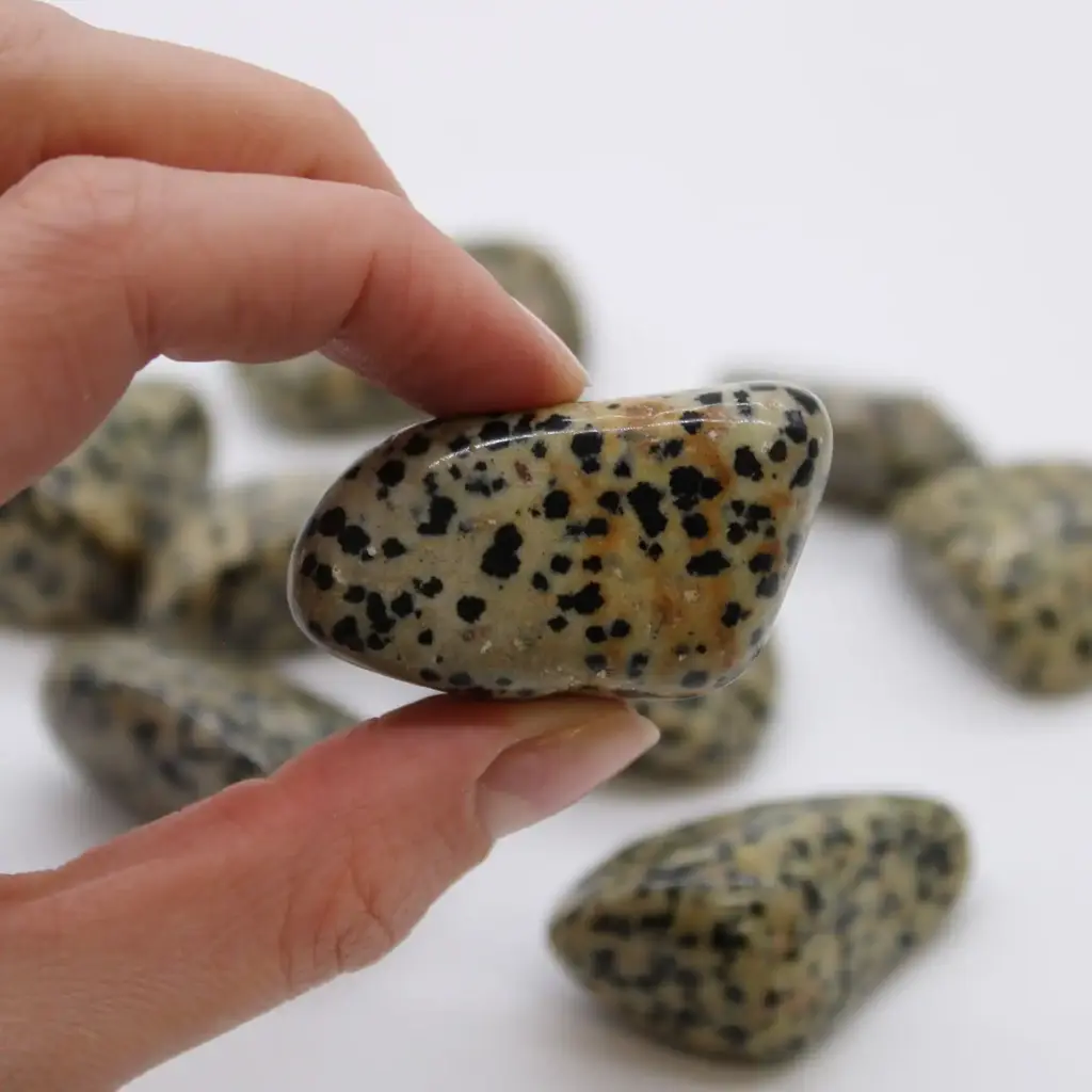XL Tumble Stones – Dalmation Stone | www.artisangoods.co.uk