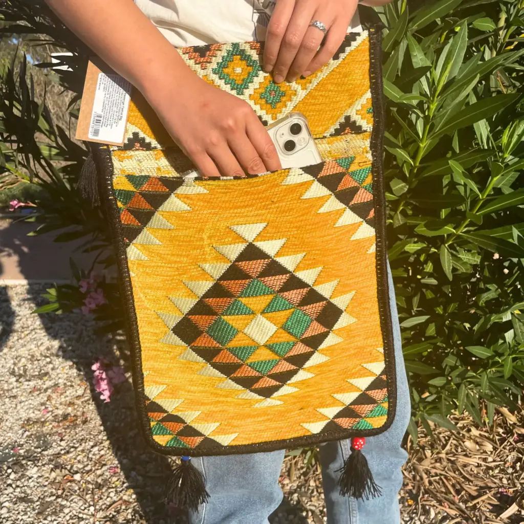 Yellow Kilim Messenger Festival Bag | www.artisangoods.co.uk 2 Yellow Kilim Messenger Festival Bag | www.artisangoods.co.uk 2