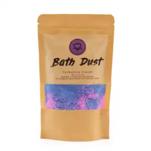 Yorkshire Violet Bath Dust 190g | www.artisangoods.co.uk